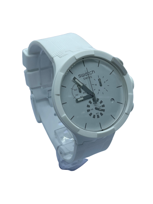 SWATCH CHEQUERED WHITE